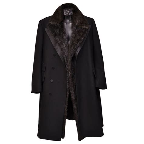 gucci mens beaver fur coat